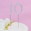 Glückwunsch zum Geburtstag Legierung Kuchen Dekoration Ornament