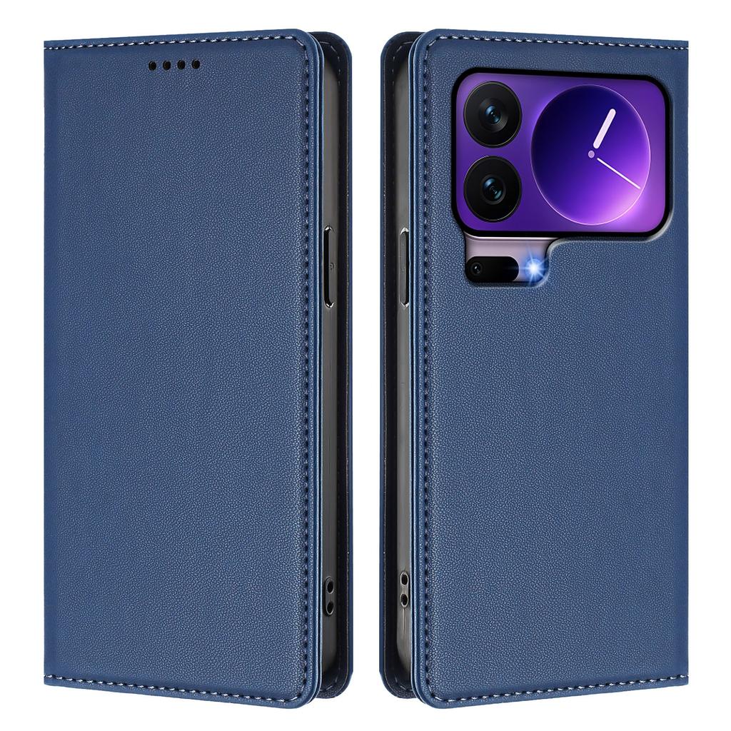 For Xiaomi 17 Pro Leather Wallet Case Magnetic Closure RFID Blocking Phone Cover