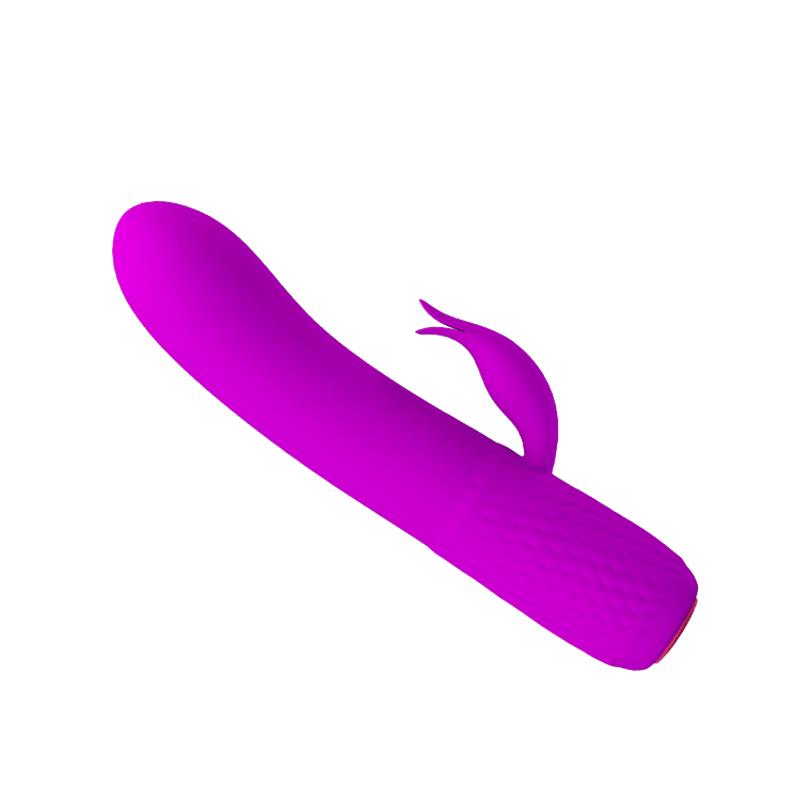 Tim USB Purple Silicone Vibrator
