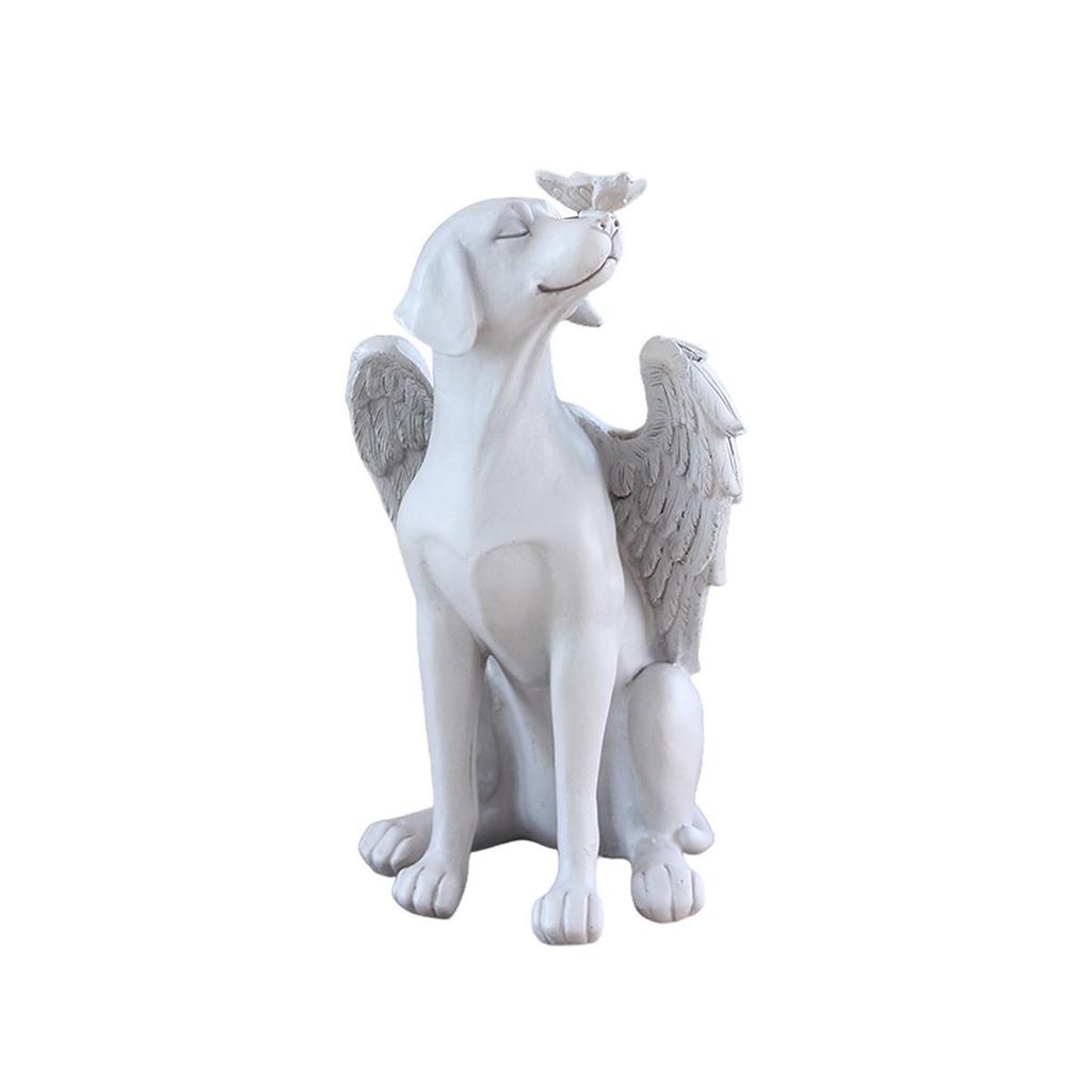Creative Angel Dog Resin Souvenir