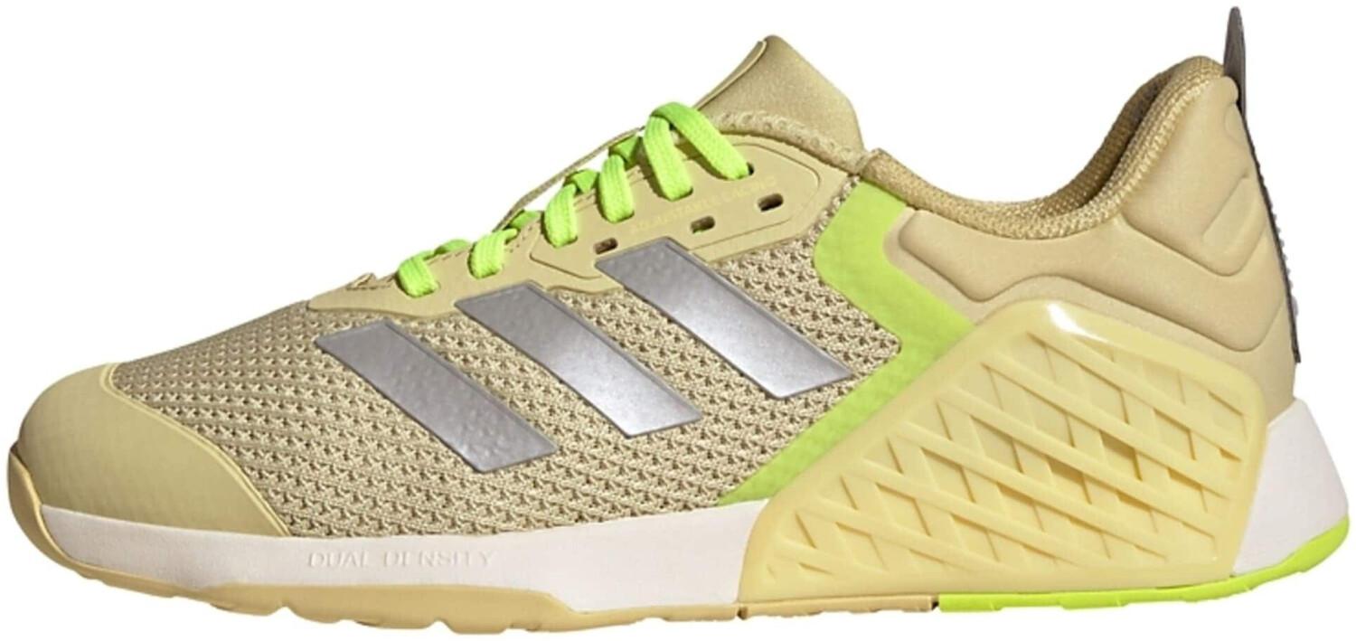 

Кроссовки Adidas Dropset 3 пудровый желтый матовое серебро lucid lemon 42