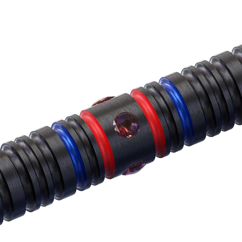 CUESOUL JIHO D2 18g 90% Tungsten Steel Soft Tip Dart Set with ROST T19 Two-Color Integrated Flights (CSJH-90R18KJHD2)