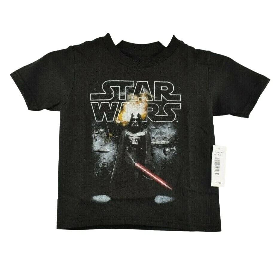 Mad Engine Star Wars Kids 2T Darth Vader Light Saber T Shirt New 140