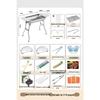Portable Folding Stainless Steel Charcoal BBQ Grill