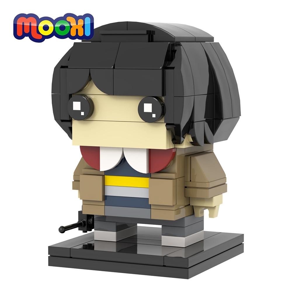 MOOXI Monster Demodog Stranger TV-Serienfigur Brickheadzed Thing Bausatz Erwachsenen Bausteine Set Kinderspielzeug MOC Stein Geschenk