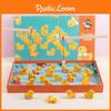 Wooden Magnetic Duck Catching Toy For Kids Learning Arithmetic And Colors Gift