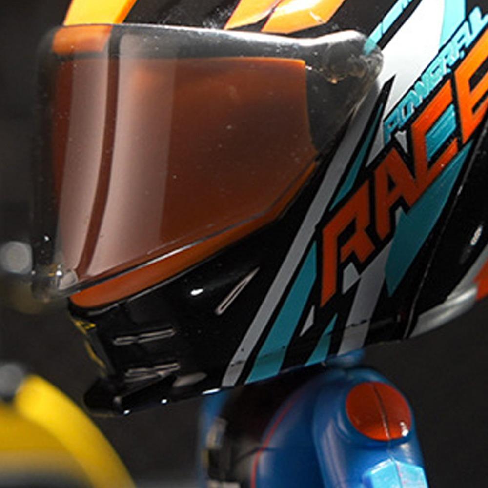 Movable Limbs Transform Motorcycle Toy Deformation Helmet Movable Figurine Model  Kids Toy