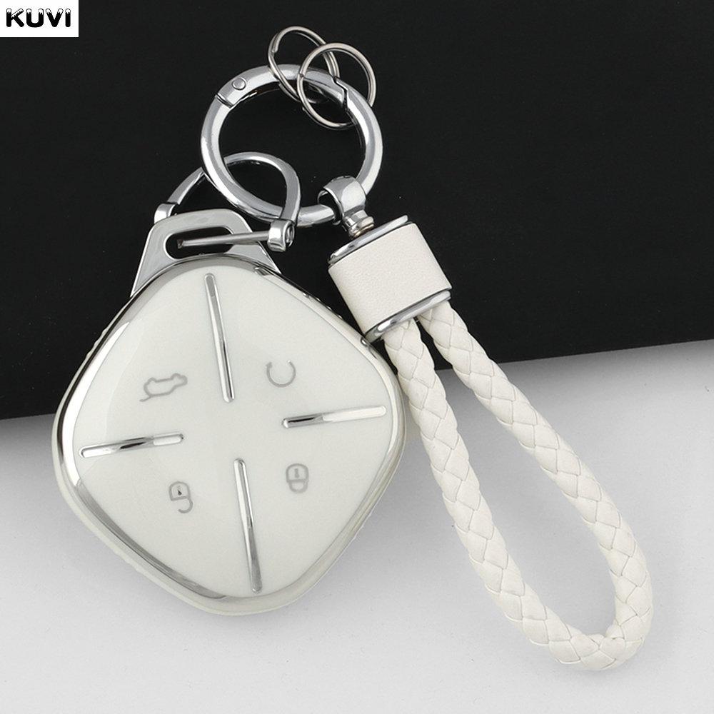 Tpu Car Remote Key Cover Case Shell Bag For Chery Jetour Dashing X-1 Plus Dtc Idm Keychain Protector Auto Accessories