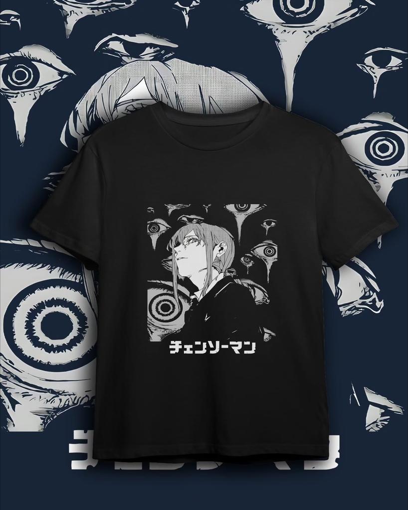 Summer Japanese Anime Chainsaw Man Graphic Print TShirt Men Women Fashion Casual Crew Neck Short Sleeve Plus Size Unisex T Shirt