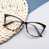 Fashion Cat Eye Anti Blue Light Glasses Women Spring Leg Prescription Eyeglasses Female 0 To -6 0 Diopter