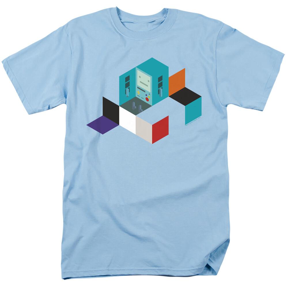 Adventure Time BMO Blocks Licensed Adult T-shirt XL