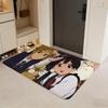 movie T-Tamako Love Story Floor Mat Flannel Door Mat Non-Slip Absorbent Washable Indoor Home Rug