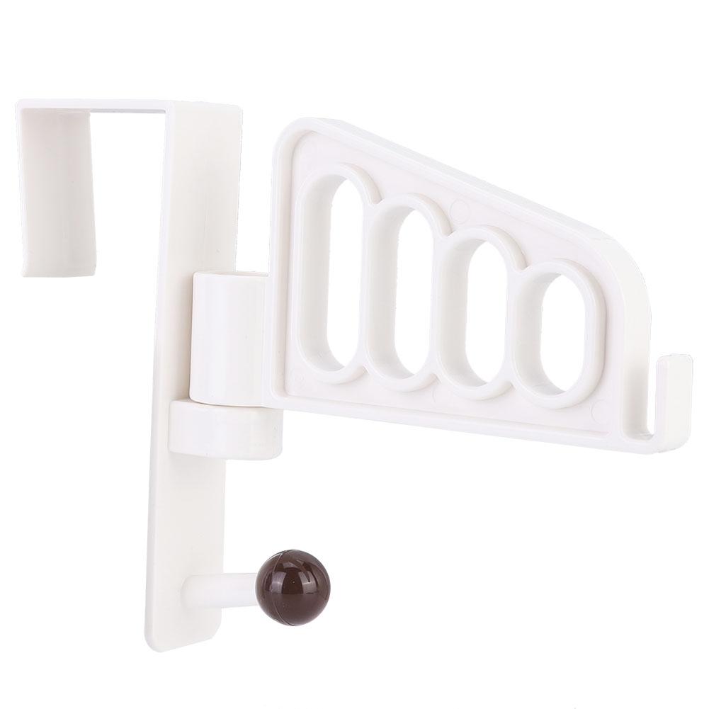 Punch Free Clothes Coat Bag Towels Hanger Hook for Bathroom Kitchen Door Storage