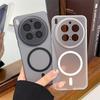 Applicable To vivoX111 Mobile Phone Case Ultra-thin All-inclusive Lens Protective Case Simple Translucent Magnetic Anti-drop Case