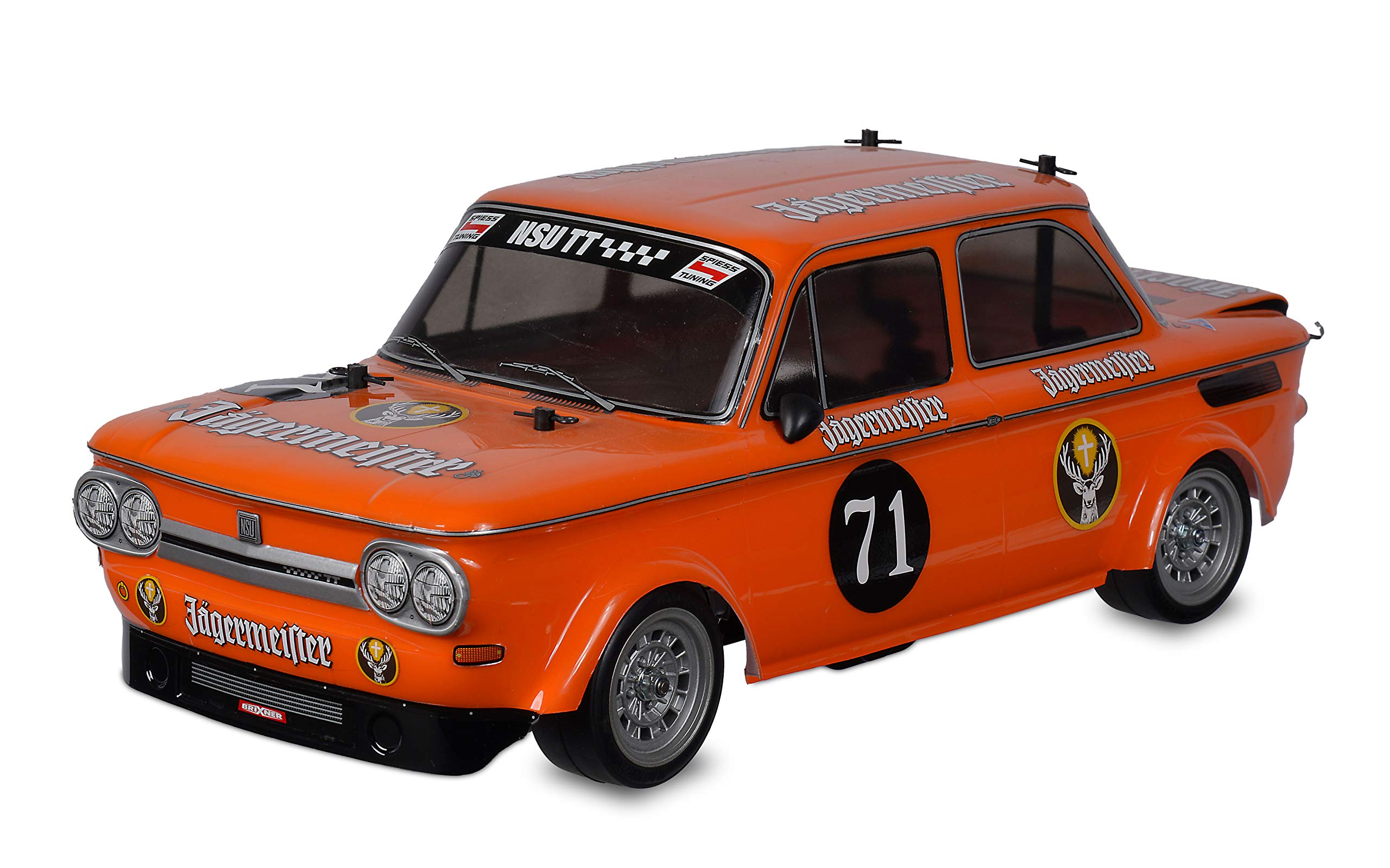 

Tamiya 1/10 Electric RC Car Series No.649 NSU TT Jagermeister M-05 Chassis 58649