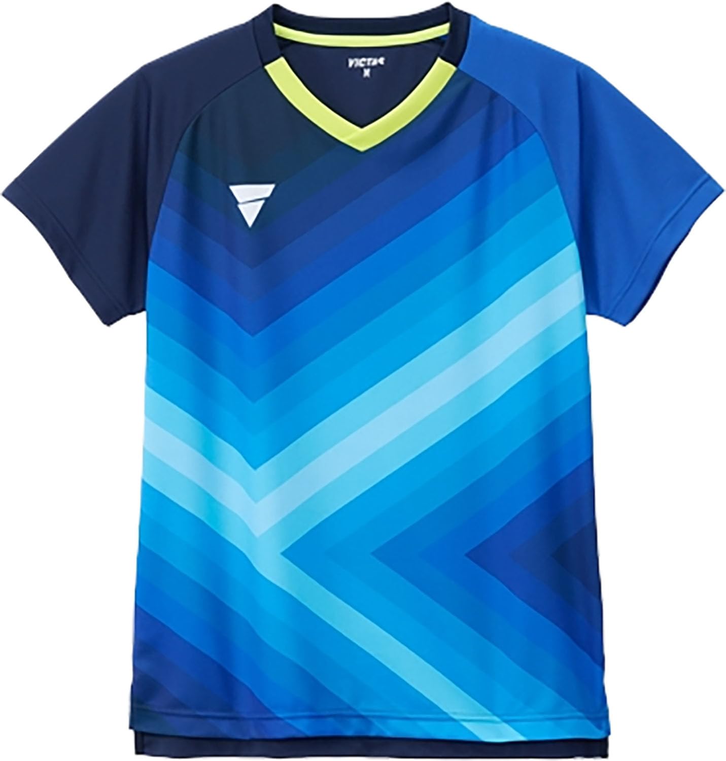 

Игровая футболка для настольного тенниса VICTAS V-GS550, сертифицирована JTTA, влагоотводящая, быстросохнущая, эластичная, синяя, размер L (512505)