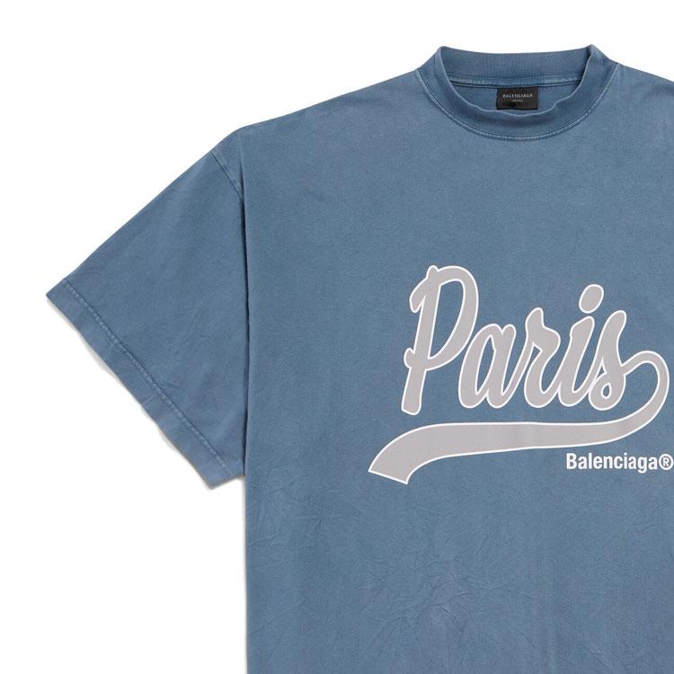 Balenciaga Enjoy Paris Oversized T Shirt 787349TRVM19340
