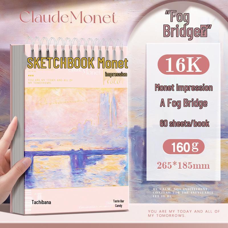 Premium Hardcover Detachable Sketchbook for Art Students with Thick Drawing Paper
