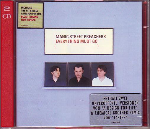 CD MANIC STREET PREACHERS - Everything Must Go 4839302 Epic 1996 Europe Rock Used