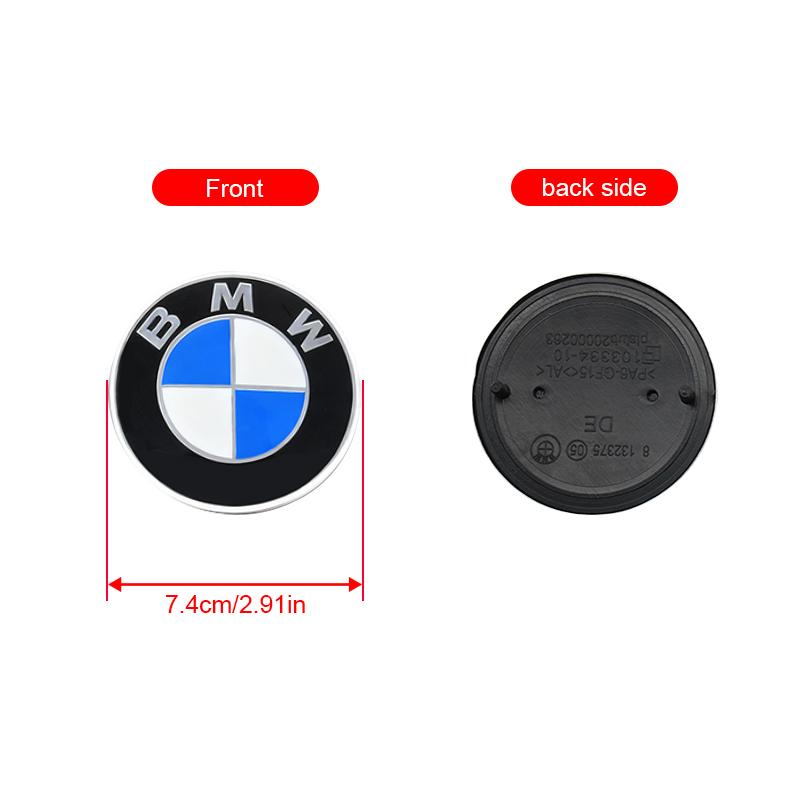1/4/7 Stuks Auto Voor- En Achterlogo Naafkap Stuurwiel Midden Sticker Accessoires Voor BMW M F10 F07 E90 X3 X4 X1 X5 X6