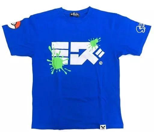 Splatoon × Pokemon Quaxly Fest T-shirt Blue M Prize 70x52cm (2022) S