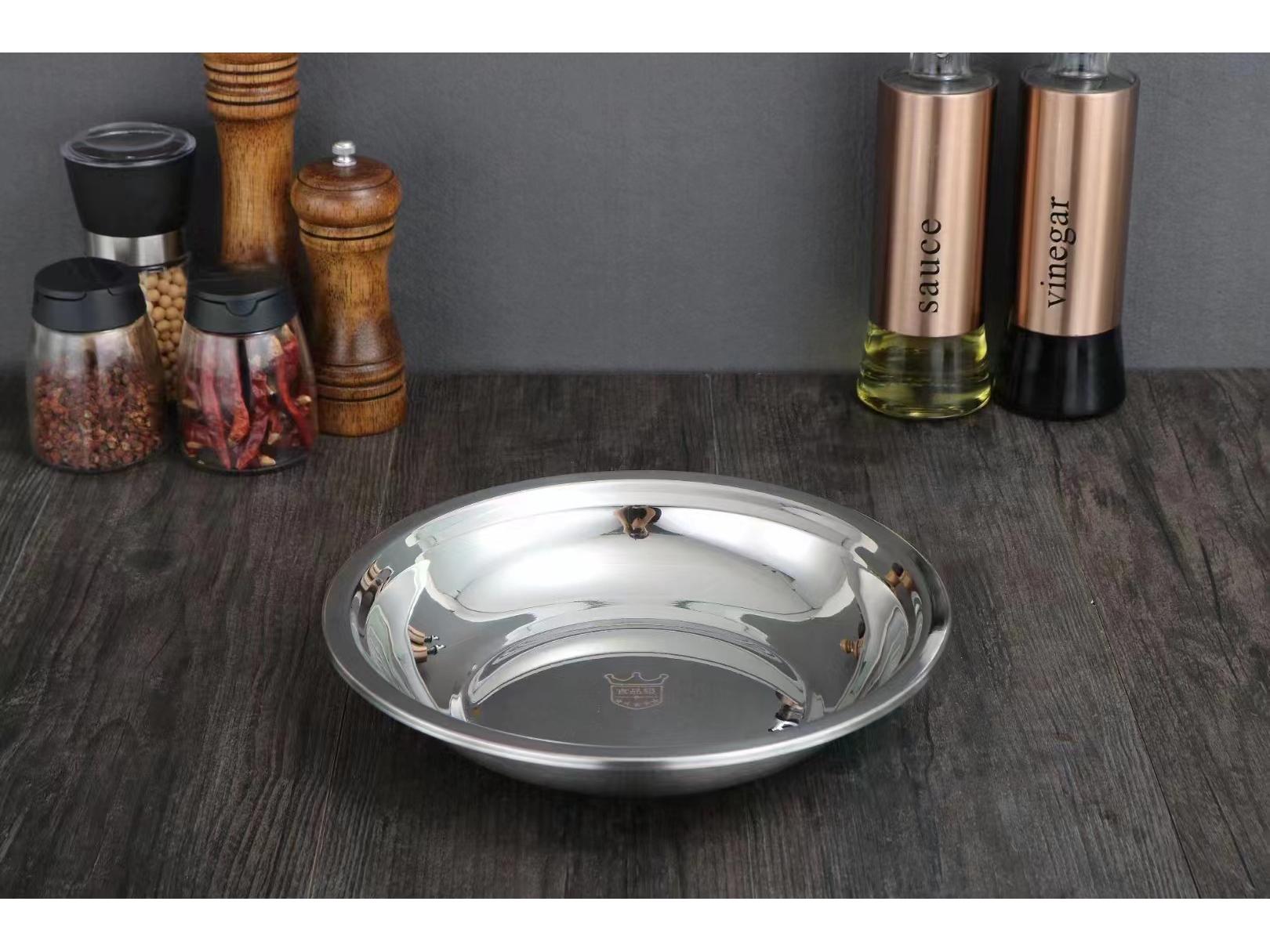 

Фильтр-сетка из нержавеющей стали для остатков масла с двойными ушками - круглая решетка для слива масла во фритюре 18CM