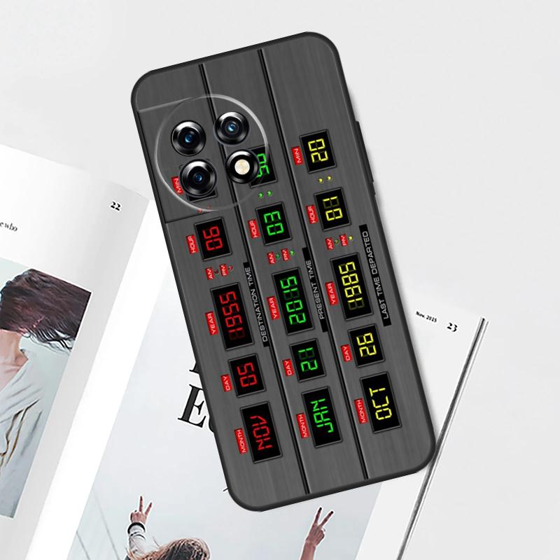 

Back To The Future OUTATIME Case For OnePlus Nord CE 5 2 3 4 Lite N30 OnePlus 11 12 13 15 13T 13R 10T 12R 9 10 Pro Cover OnePlus 12R