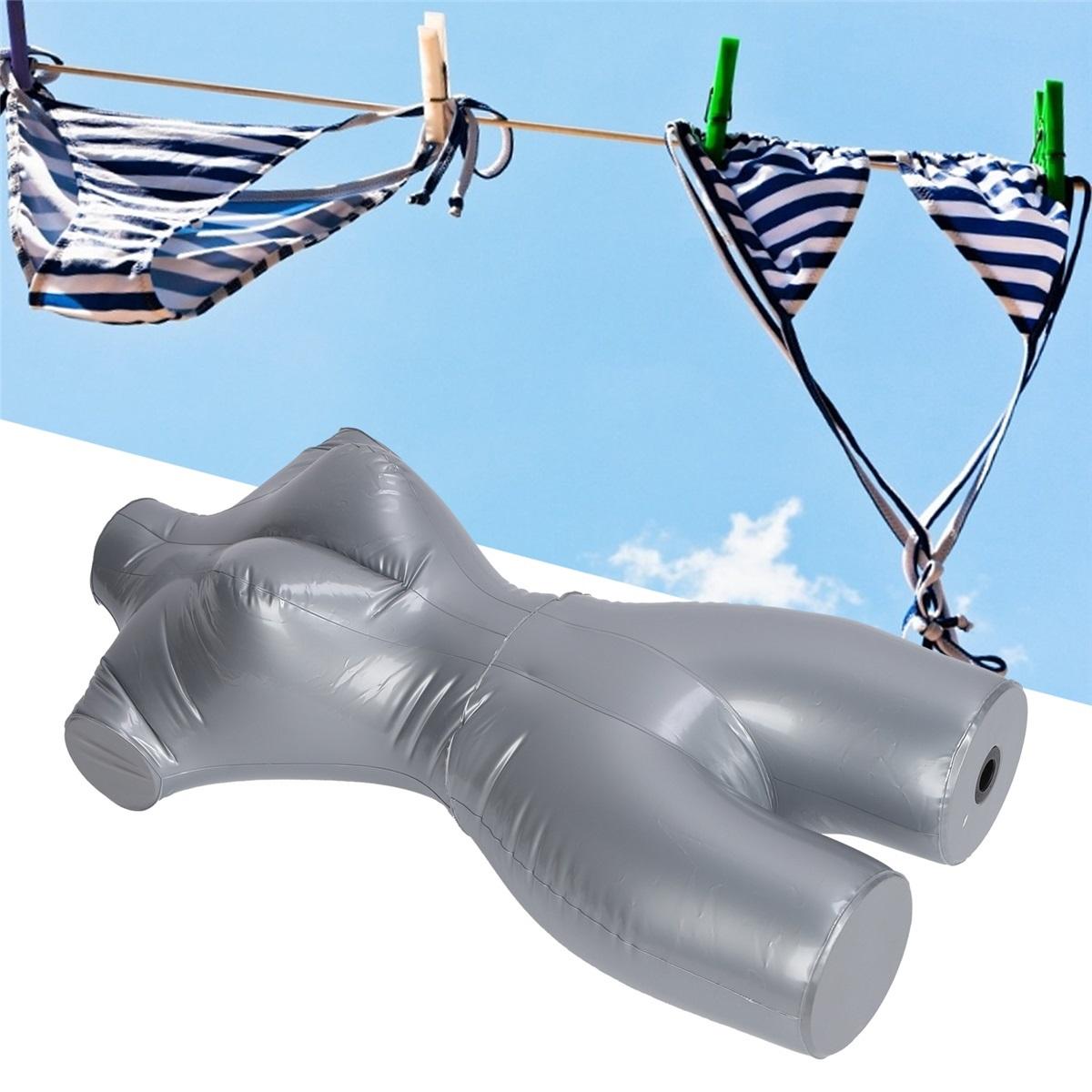 Female Inflatable Mannequins Model Upper Body Clothing Window Display Rack For Clothing Display