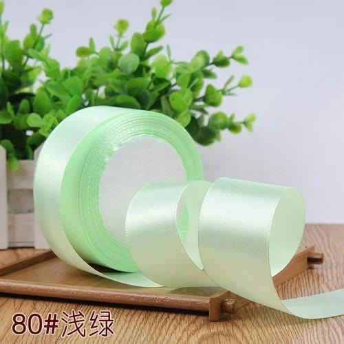 25yard 6mm 10mm 15mm 20mm 25mm 40mm 50mm Silk Satin Ribbons for Crafts Bow Handmade Gift Wrap Party Wedding Coth DIY Decorative