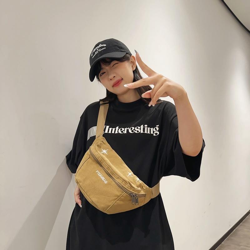 Винтажная холщовая сумка из стираной ткани — фото 10