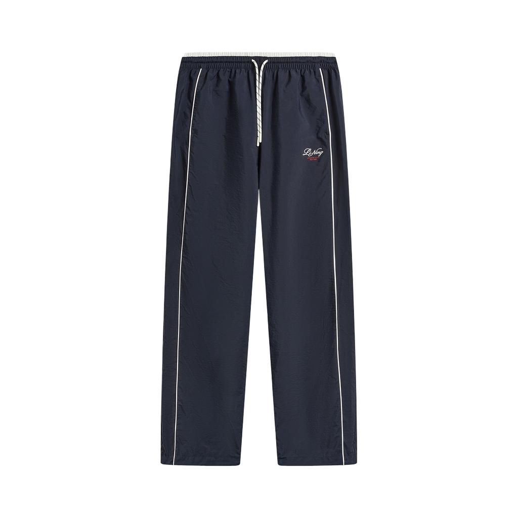 Li Ning Sports Lifestyle Series Quick-Dry Ice Feel Comfortable Logo Casual Pants Women Pants AYKW350-2