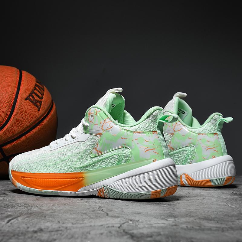 Men's sneakers basketball shoes four season breathable outdoor Racing running shoes soft-sole non-slip casual speed sports shoes