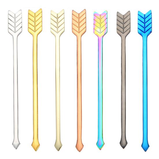Dessert Picks Arrow Shape Anti-rust 304 Stainless Steel Wedding Party Buffet Picks