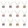 Flower Pendant Necklace Copper 17 Mm 1 Pc