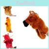 Zodiac Animals Plush Hand Puppet Set With Soft Pp Cotton For Children's Educational Playtime