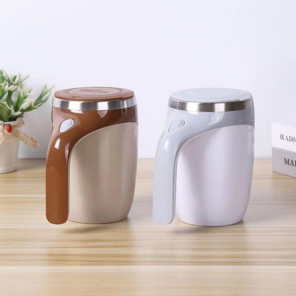 Stainless Steel Automatic Stirring Coffee Cup USB Charging