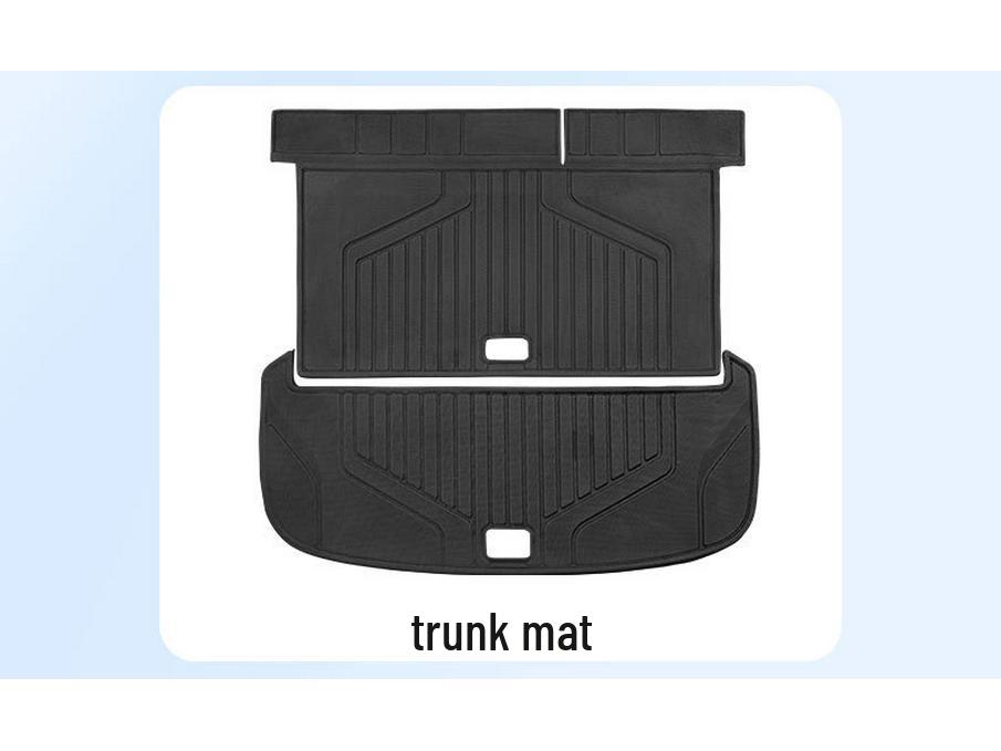 25-Model Double-Layer TPE Floor Mats for AITO M7, Car-Specific Original Color