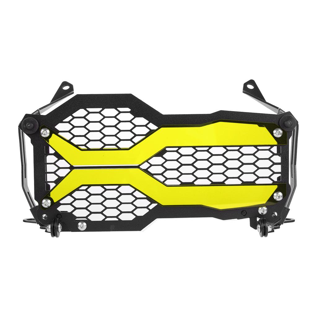 Motorcycle Front Headlight Grille Guard Cover Modification Replacement for R1250GS ADV 2021Yellow