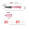 Ceramic Knives 4 Inch Paring Fruit Ceramic Chef Knives Baby Food Knife Rust-Free Oxidation-Resistant Fruit Knife With Cover