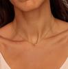 12 Birthstones Zodiac Cubic Zirconia Retro Necklace - 18K Gold-Plated Stainless Steel Clavicle Chain