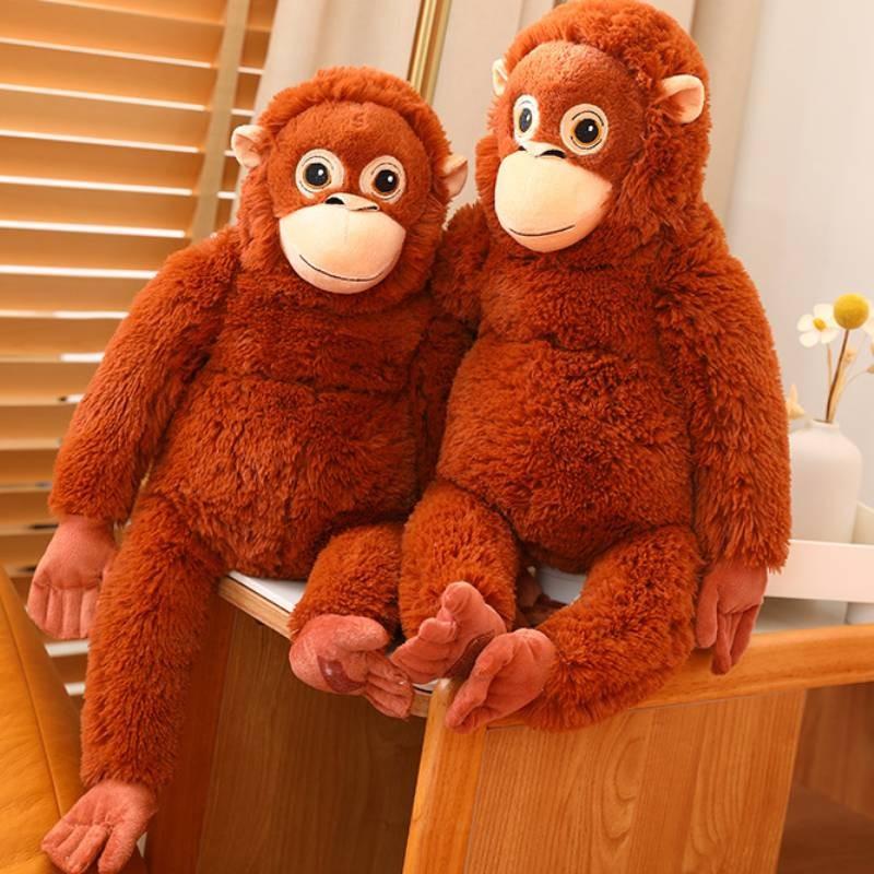 Doll Gibbon Gorilla Plush Toy Soothing Cartoon Animals Fill Embrace Gift Doll