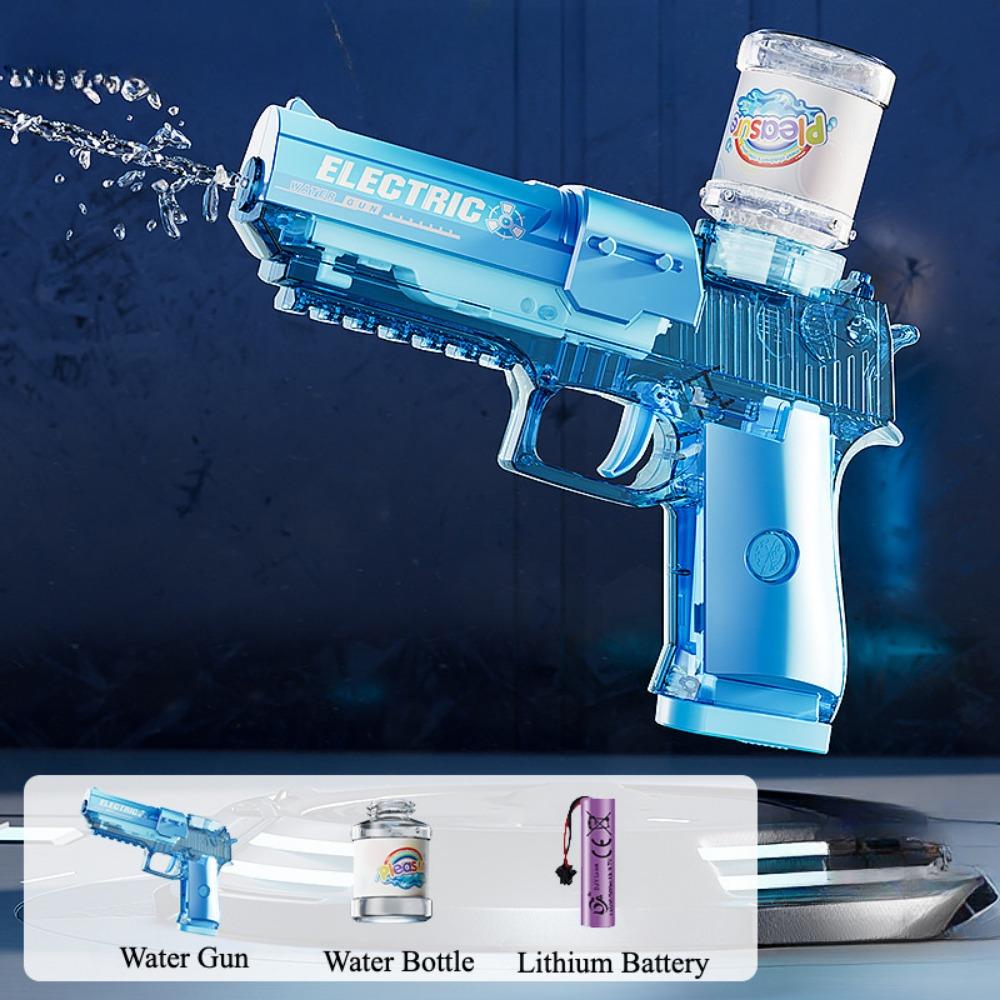 Upgraded Fully Electric Water Gun Powerful Water Blaster For Summer Outdoor Beach Pool Games Perfect Children'S Present