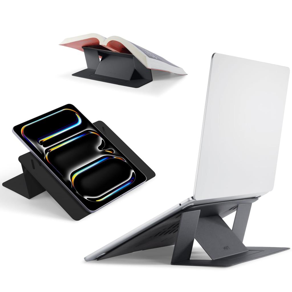 MOFT Direct Laptop Stand with Slim Design for and Compatible with inch Tablets and inch Portable and Foldable with Heat Dissipation Holes [Official