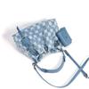 Neue Denim-Serie Umhängetasche Leder Denim Damen Tasche Messenger Bag Damen Multifunktionale Kleine Tasche