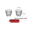 UOOS Japanese Glass Sake & Wine Set