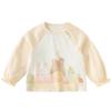 Dave & Bella Girls' Cartoon Long-Sleeve Cotton T-Shirt