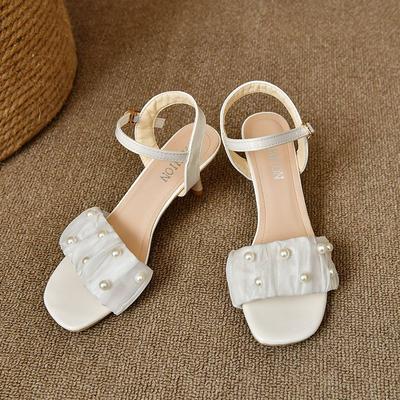Beautiful and Not Tired, High-heeled Sandals Women's 2025 New Soft-soled Versatile, Comfortable and Gentle Women's Shoes Fashion High Heels