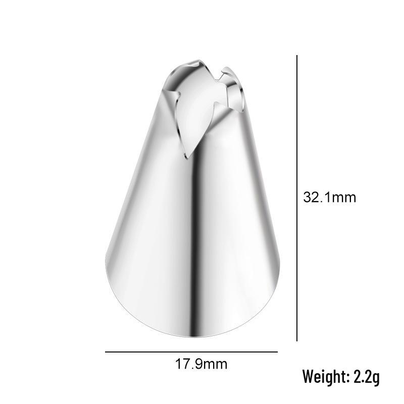 Stainless Steel Piping Tips Set - 48 Styles for Cake Decorating