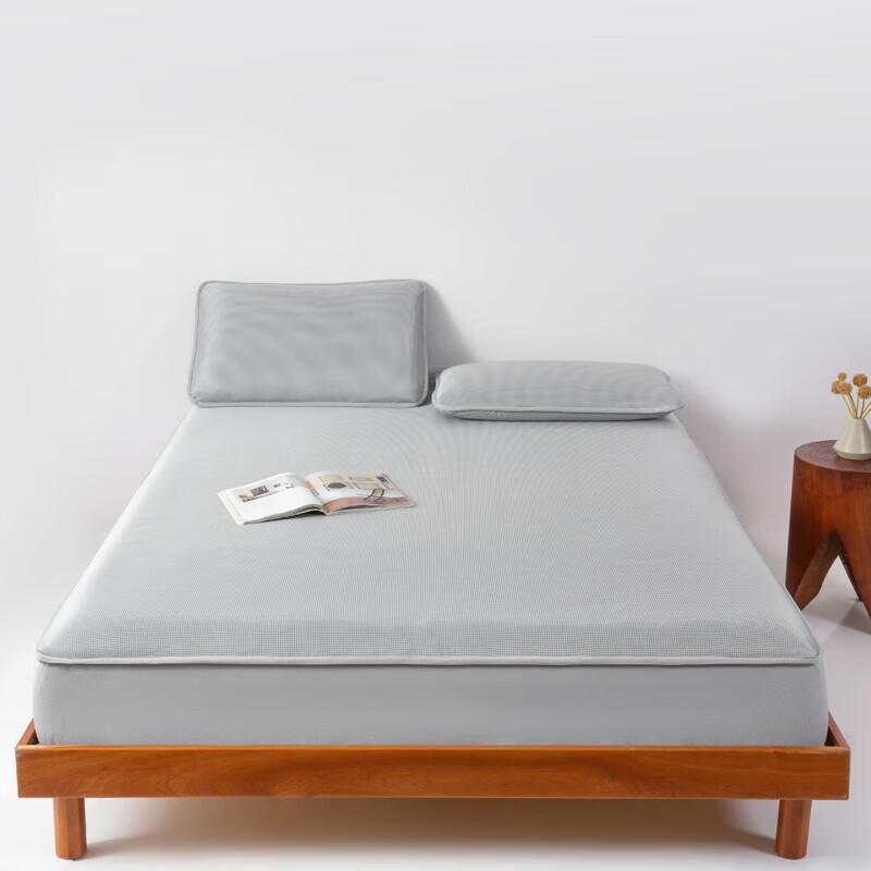 Muji Комплект из 3 предметов: простыня на резинке из ледяного шелка