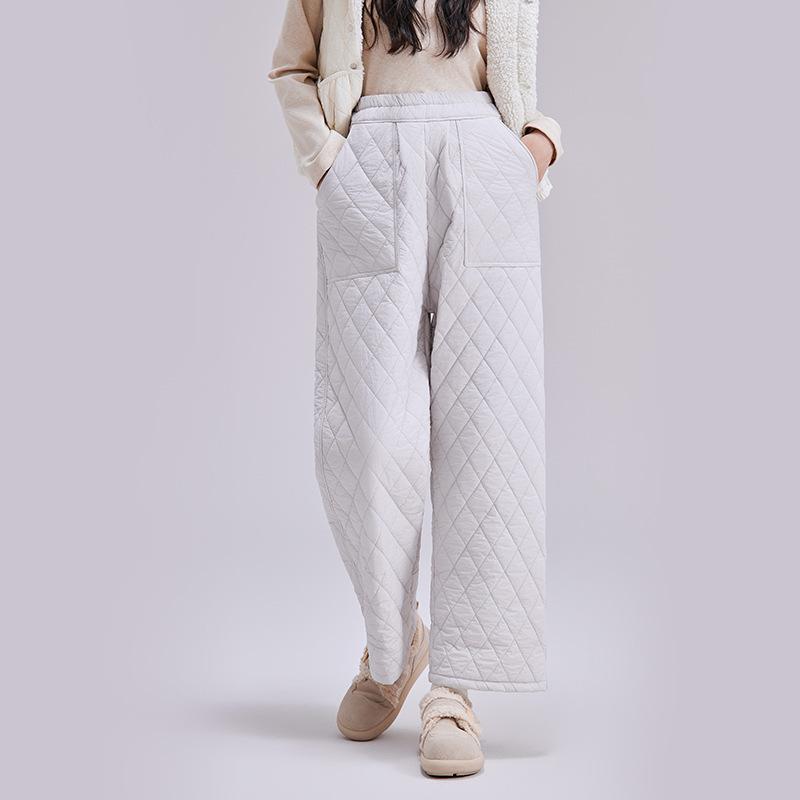 Maternity Pants Autumn and Winter Wear Belly Support Pants New Pregnancy Does Not Restrain the Stomach and Looks Thin Straight Wide-leg Pants Women